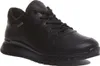 A black leather sneaker on a white background. Podgląd zdjęcia produktu