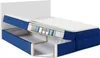 Sofello Boxspringbett 120-200x200 abgerundete FormMoon Box Produktbild-Vorschau 5