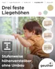 GEUTHER Kinderklappbett Mayla | 60 × 120 cm | Faltbares Produktbild-Vorschau 5