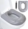 Aufblasbares Toilettensitzkissen, WC Sitzbezug mit Produktbild-Vorschau 1