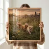 Ramka na zdjęcia i plakaty 50x50 cm, dąb Wotan, MDF – Podgląd zdjęcia produktu 5