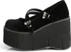 KERA-10 Damen Sandale von DemoniaCult, Schwarz EU 38, US 8 Produktbild-Vorschau 3