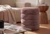 riess-ambiente Runder Polsterhocker VOGUE 40cm rosé Samt Produktbild-Vorschau 6