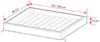 Gutta Rechteckvordach NM 150x90 cm in weiß Produktbild-Vorschau 4