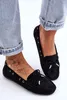 Damen Wildleder Mokassins Schwarz Si Passione 36 Produktbild-Vorschau 4