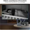 2K/3MP chůvička s kamerou APP 360° 5" WLAN video chůvička Náhled obrázku produktu 9