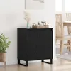 vidaXL Kredens o wyglądzie czarnego dębu 60 x 35 x 70 cm Podgląd zdjęcia produktu 2