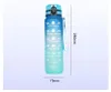 Carla Trinkflasche Stepping Blau Rosa One size Produktbild-Vorschau 7