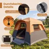 COSTWAY campingtent voor 6 personen, opzet tent met Productafbeelding-voorbeeld 7