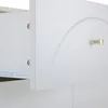 Close-up view of a white drawer and part of a cabinet with a gold knob. Anteprima dell’immagine prodotto