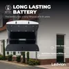 Ledvion Moderne Solar LED Wandlampe sensor 8W Warmweiß IP65 Produktbild-Vorschau 5