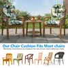 Coussin pour fauteuil à bascule d'extérieur avec sangles, Voir les images du produit 3