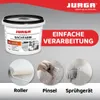 Jurga Dachfarbe Weiß 4kg, Sockelfarbe WASSERDICHT, Produktbild-Vorschau 6