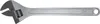 A silver adjustable wrench is shown against a white background. Produktbild-Vorschau