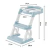 2-in-1 Toilettensitz Kinder mit Treppe,Toilettenaufsatz Produktbild-Vorschau 6