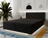 Americká postel 180x200 ROSIE 3 - černá Náhled obrázku produktu 1
