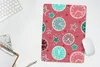 MuchoWow® Mauspad Mousepad Uhr - Rosa - Muster - Sterne Produktbild-Vorschau 5