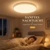24W LED Deckenleuchte 3000K-6000K RGB Dimmbar Deckenlampe Produktbild-Vorschau 6