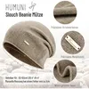 Mütze Damen Herren 100% Australische Wolle - Leichte Slouch Produktbild-Vorschau 3