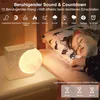 Mondlampe mit Tageslichtwecker, 2 Wecker, Mondlicht RGB 8 Produktbild-Vorschau 6