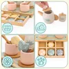Mamabrum Houten Thee Servies voor Kinderen, 18-delig – Productafbeelding-voorbeeld 4