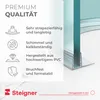 STEIGNER Duschtürdichtung gebogen UK02 50 cm (1 Stk.) Produktbild-Vorschau 4