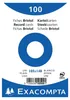 EXACOMPTA 10509E 100 schedari, DIN A6, in bianco, bianco Anteprima dell’immagine prodotto 2