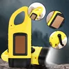 Handkurbel Solar betriebene Taschenlampe, wiederaufladbare Produktbild-Vorschau 3