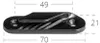 Plastimo Nylon Dx Flache Klemmen 2-5 Mm Silber 70 x 21 mm Produktbild-Vorschau 2