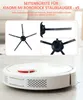 A white robot vacuum cleaner with accessories shown in a collage. Produktbild-Vorschau