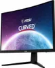 A curved MSI gaming monitor displaying a space-themed graphic with the words "MSI CURVED GAMING" prominently featured. Produktbild-Vorschau