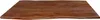 A wooden tabletop with a live edge, isolated on a white background. Produktbild-Vorschau