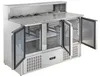 GastroHero Pizzatisch ECO 1365 mit Granit-Arbeitsplatte Produktbild-Vorschau 3