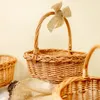 Creative Home Malý Proutěný Nákupní Košík s Uchem | 30 x 27 Náhled obrázku produktu 5