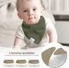 lulumoon Lätzchen Baby Dreieckstuch Baby Musselin Halstuch Produktbild-Vorschau 5