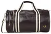 Taška Fred Perry Fred Perry Classic Barrel Bag Navy Ecru Náhled obrázku produktu 1