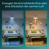 Philips Plafonnier avec ventilateur Solr, LED, IP20, blanc Voir les images du produit 5