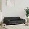 vidaXL Legowisko dla psa czarne 90x53x30 cm aksamitne Podgląd zdjęcia produktu 2