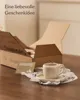 Cosumy 4er Espressotassen Set mit Untertassen Weiß – 90 ml Produktbild-Vorschau 6