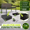 Panchina da giardino tillvex® resistente alle intemperie, Anteprima dell’immagine prodotto 9