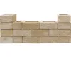 Mauerstein iBrixx System Halbstein sandstein 25 cm x 25 cm Produktbild-Vorschau 2
