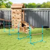 PawHut Agility Set voor honden, 4-delig, verstelbare Productafbeelding-voorbeeld 2