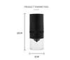 Product parameters displayed with a coffee grinder. Produktbild-Vorschau