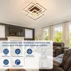 ZMH Deckenventilator LED Beleuchtung 6 Gang Produktbild-Vorschau 2