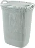 Curver Knit Wäschebox mit Deckel – 2er-Set, 57 L, blau Produktbild-Vorschau 5