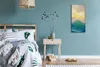 Leinwand Uhr Küche Wohnzimmer Bild Geräuschlos 30x60 Produktbild-Vorschau 4