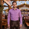Karo Bayerisches Trachtenhemd hemd für lederhosen Produktbild-Vorschau 9