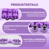 Fußmassageroller – Tragbarer Dual-Massage-Roller für Produktbild-Vorschau 4