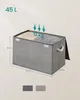 SONGMICS úložné boxy se víkem, skládací, sada 3 kusů, 50 x Náhled obrázku produktu 3