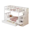 MODFU Letto a castello 90x200 Cm - Letto con due cassetti e Anteprima dell’immagine prodotto 10